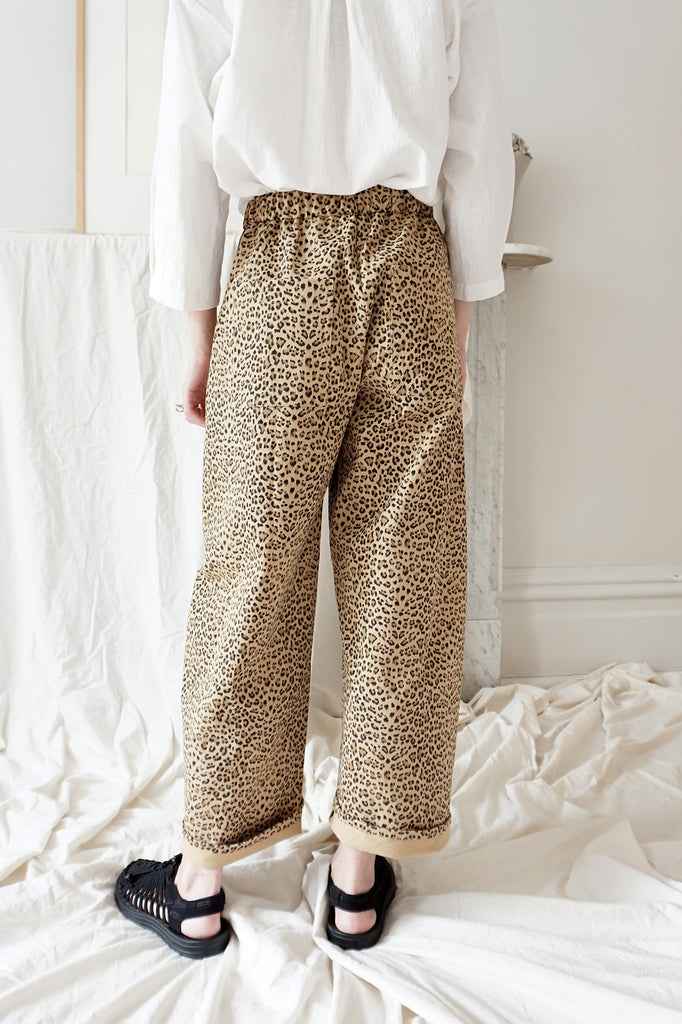 JUNOT PANTS BABY LEOPARD