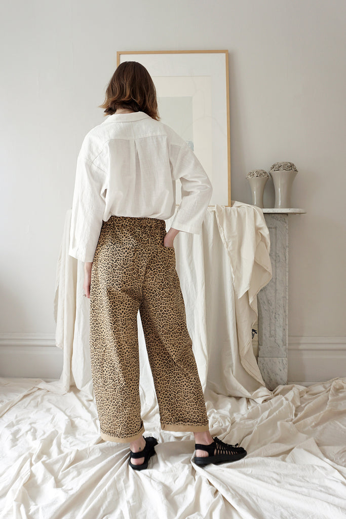 JUNOT PANTS BABY LEOPARD