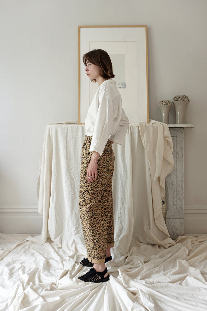 JUNOT PANTS BABY LEOPARD