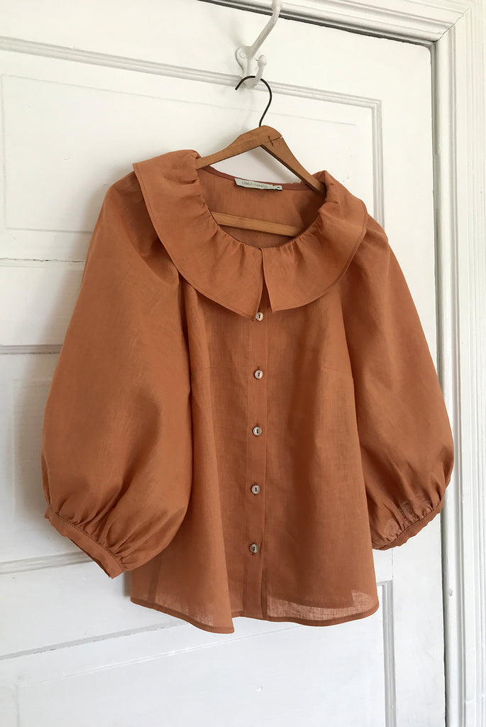 DELL'ARTE BLOUSE PINK CLAY