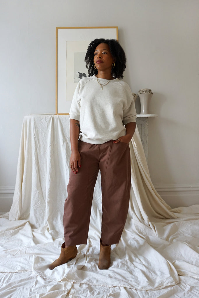 FLOR ARCA PANTS - MILK CHOCOLATE