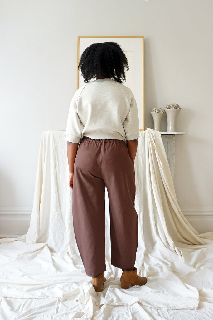 FLOR ARCA PANTS - MILK CHOCOLATE