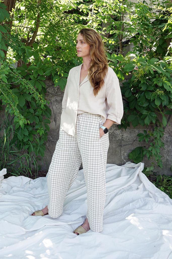 JUNOT PANTS - WINDOWPANE