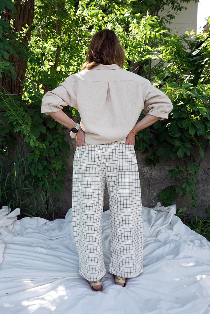 JUNOT PANTS - WINDOWPANE