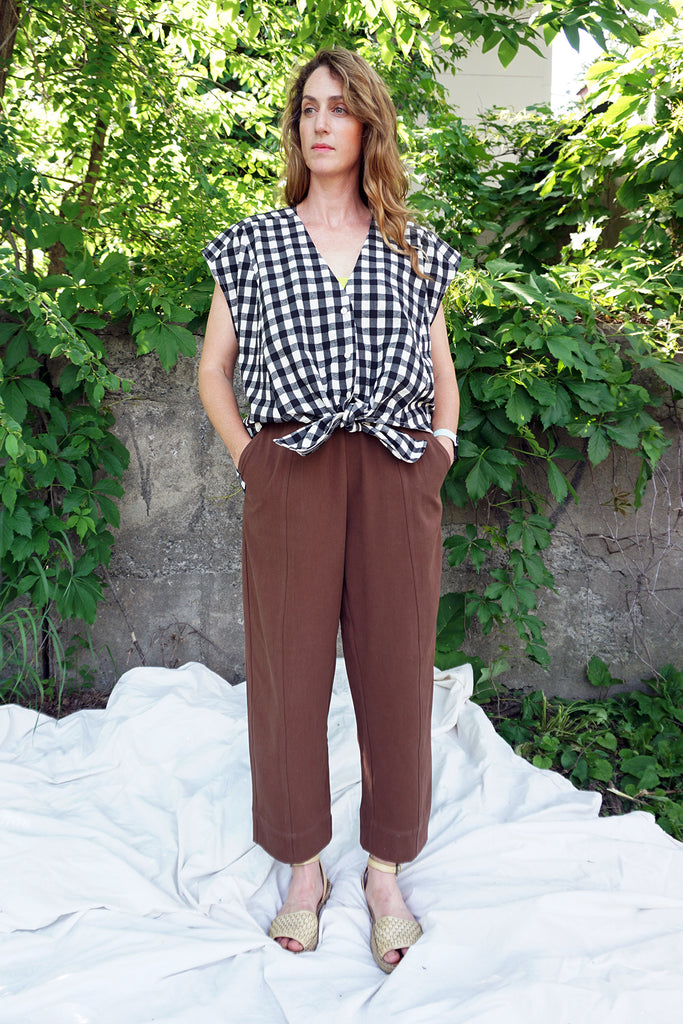 LUNA PANTS BROWN