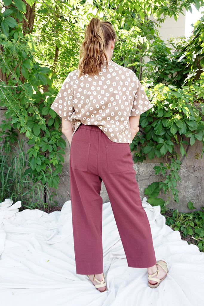 LUNA PANTS WINE