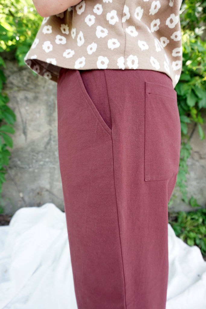 LUNA PANTS WINE