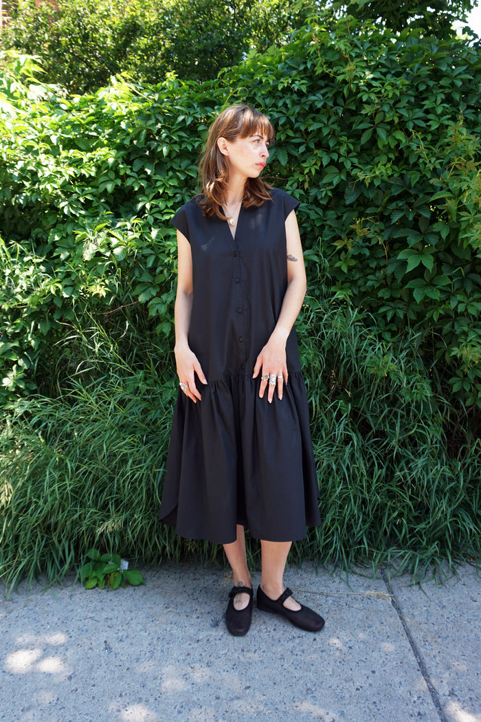 PRAIRIE DRESS - BLACK