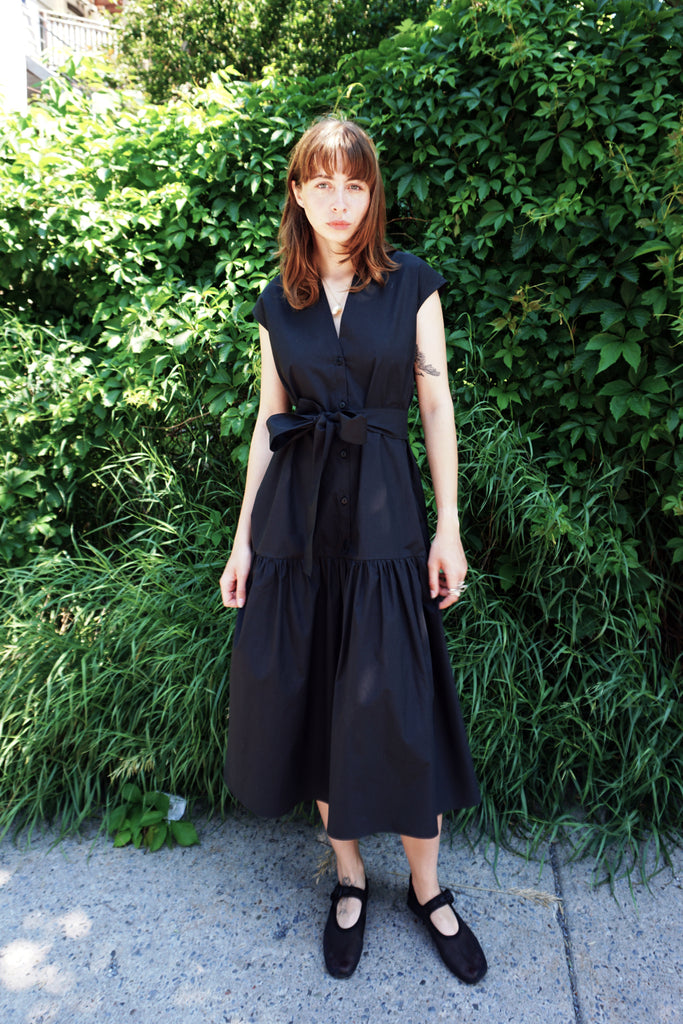 PRAIRIE DRESS - BLACK