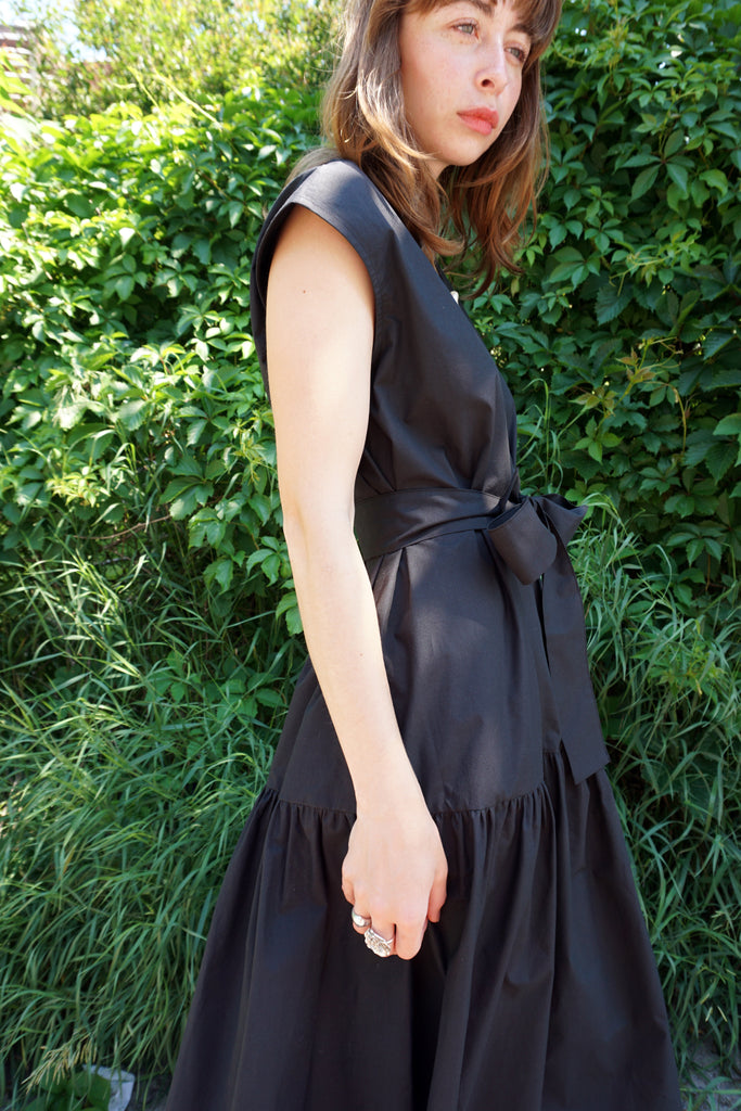 PRAIRIE DRESS - BLACK
