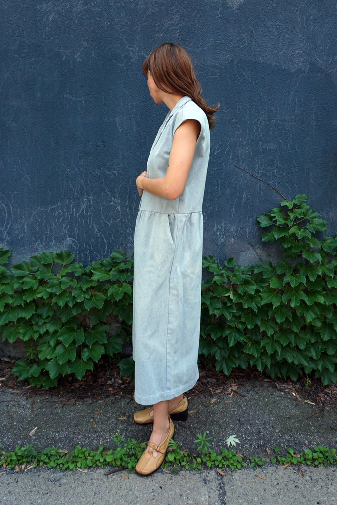 AGNES JUMPSUIT - ICY DENIM