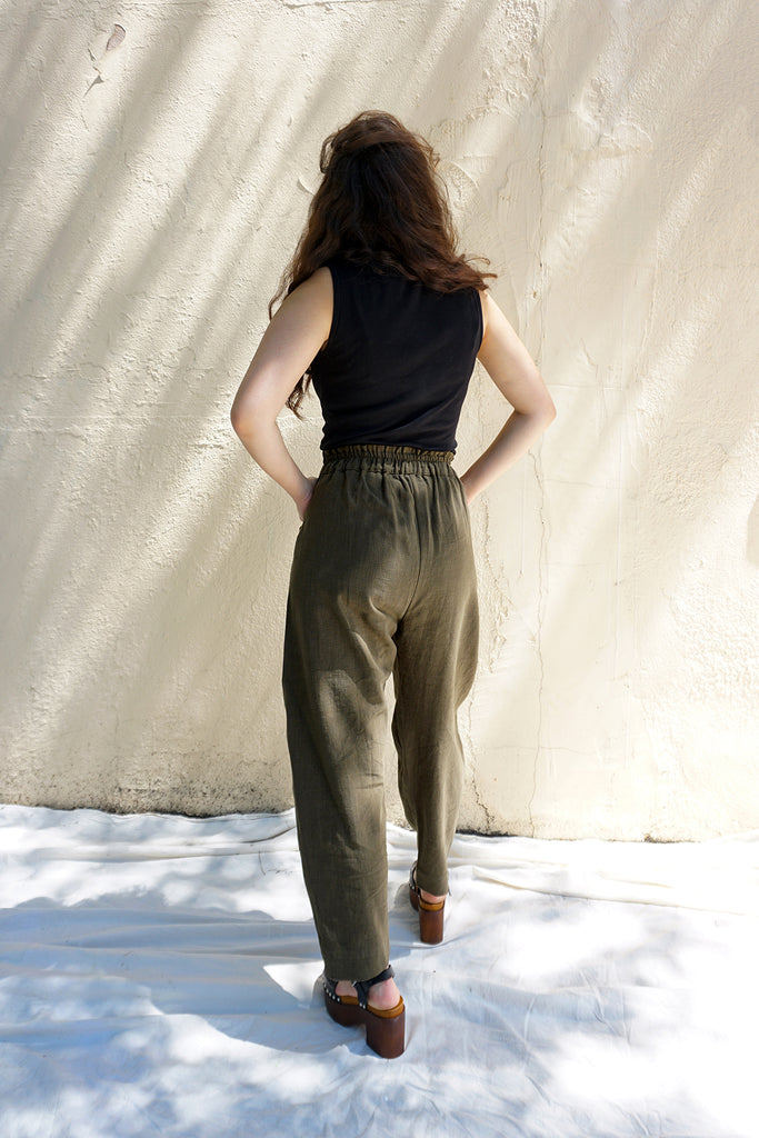 FLOR ARCA PANTS - OLIVE