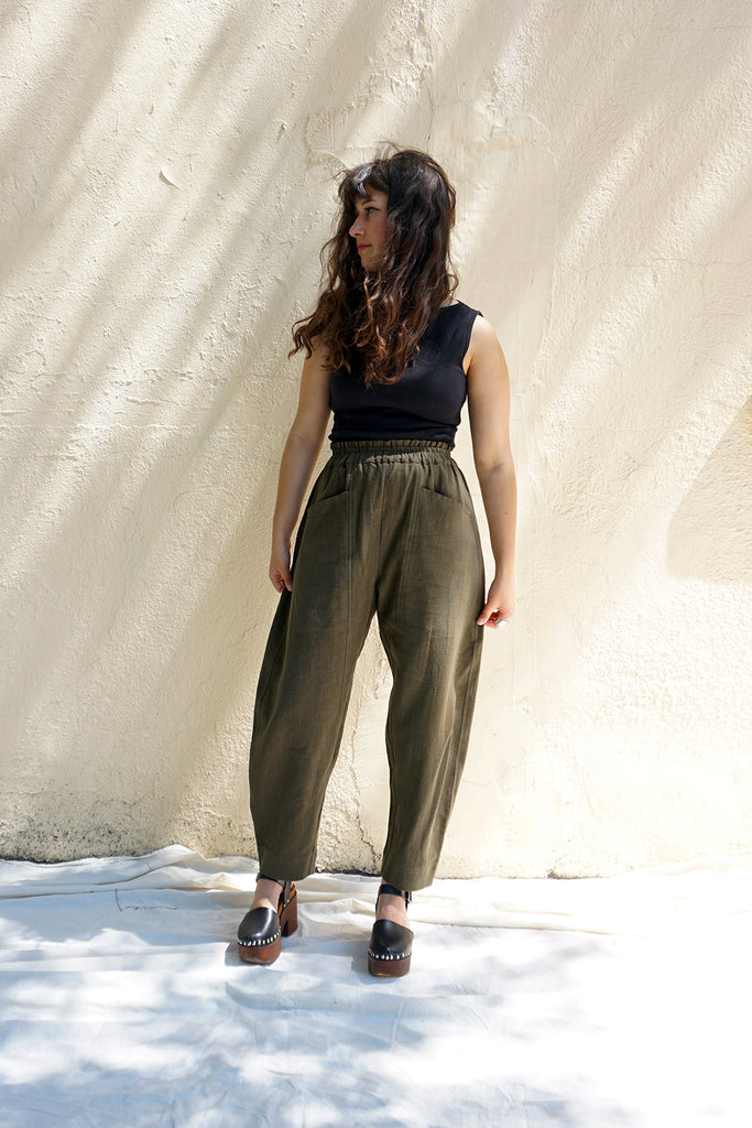 FLOR ARCA PANTS - OLIVE