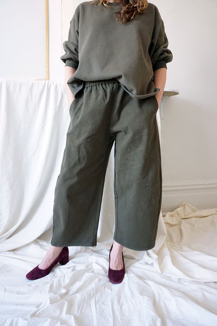 PANTALONS JUNOT - CANVAS OLIVE