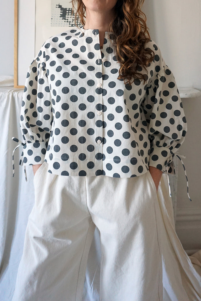 VICTORY BLOUSE - MOON DOT