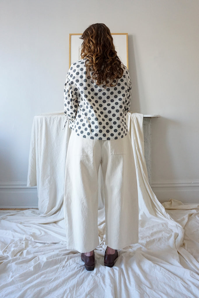 VICTORY BLOUSE - MOON DOT