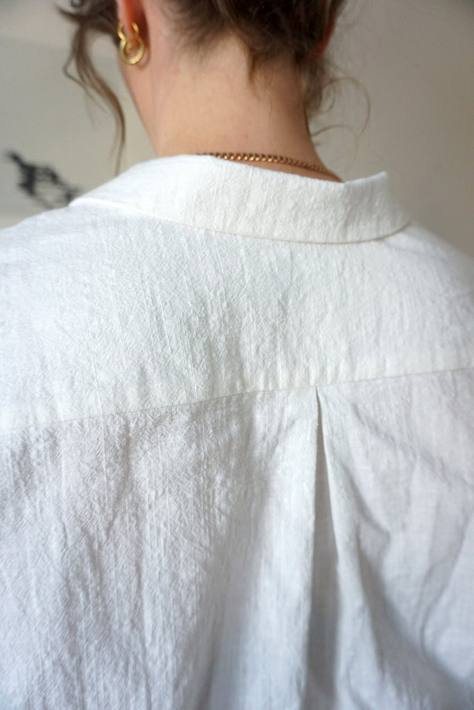 DAPHNE BLOUSE - BLANCHE