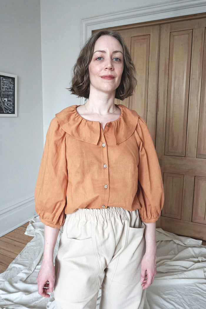 DELL'ARTE BLOUSE PINK CLAY